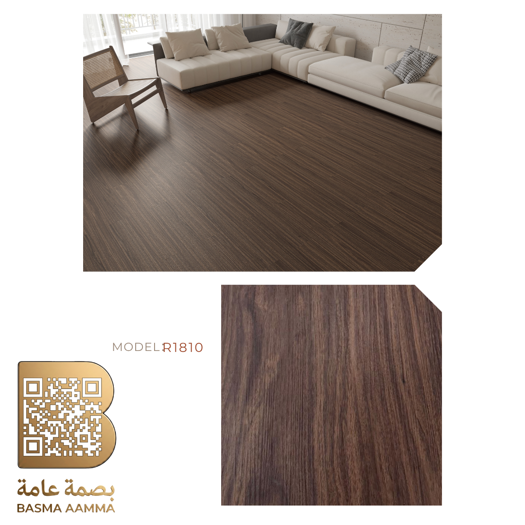SPS باركيه اللون: بني شوكولاتة داكن وفخم (Dark Chocolate Brown)