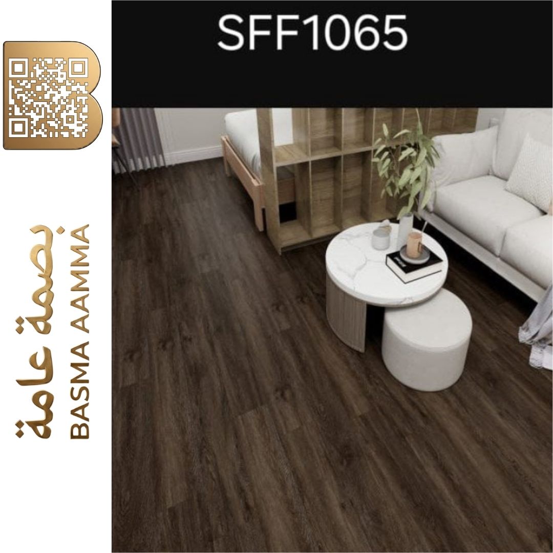 SPS باركيه اللون :بني داكن فخم / خشب الجوز الغامق (Dark Walnut Brown).