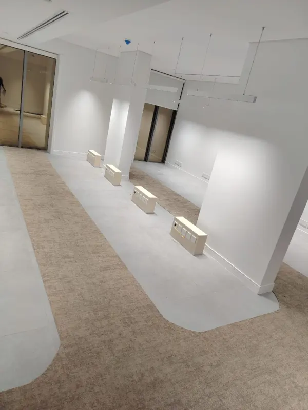 مشاريع بلاطات السجاد Carpet Tile