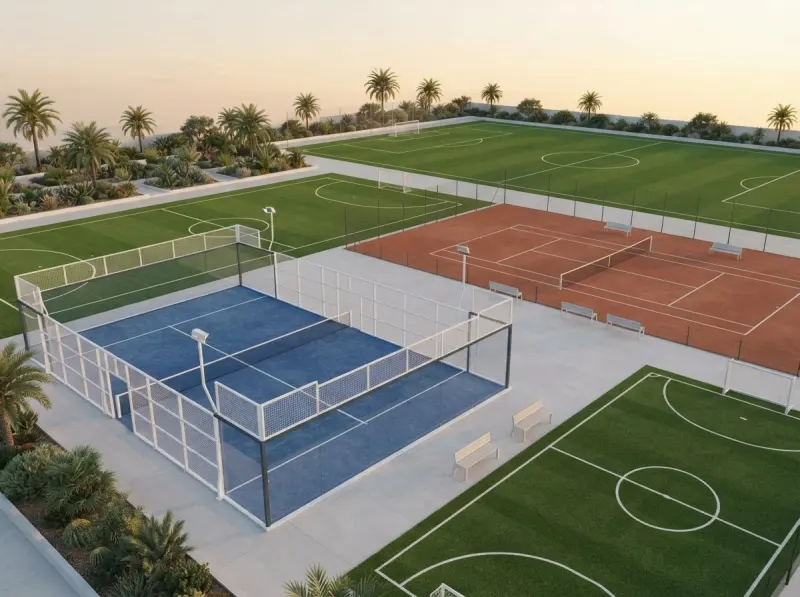 الملاعب والصالات الرياضية